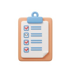Medical Checklist Clipboard