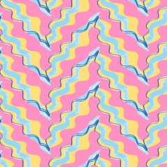 geometric cotton candy 