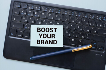 Boost Your Money text on wooden block.