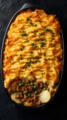 Delicious Creamy Shepherd's Pie with Mashed Potato Topping