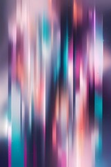 Abstract Vertical Stripes with Pink, Purple, and White