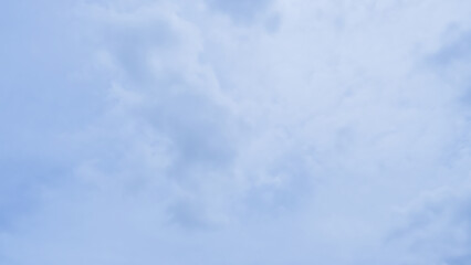 Blue sky background. Cloudy sky