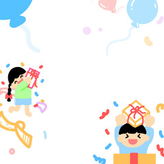 Children's Day.
Children's birthday party and celebration party.