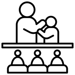 Parent Meeting Icon