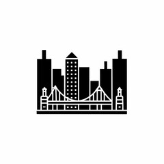 Obraz premium creative details Cityscape Icon Vector Illustration