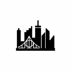 creative details Cityscape Icon Vector Illustration
