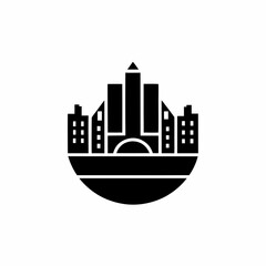 Fototapeta premium creative details Cityscape Icon Vector Illustration