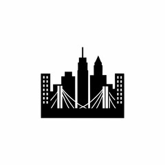 Fototapeta premium creative details Cityscape Icon Vector Illustration