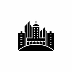 Fototapeta premium creative details Cityscape Icon Vector Illustration