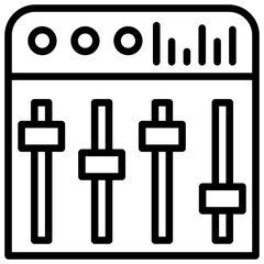 Audio Mixer Icon