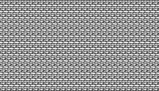 Detailed monochrome seamless pattern resembling a fuzzy black and white knit or woven textile texture