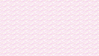 Delicate seamless pattern featuring intricate overlapping pink and cream circular outlines creating a lace-like texture