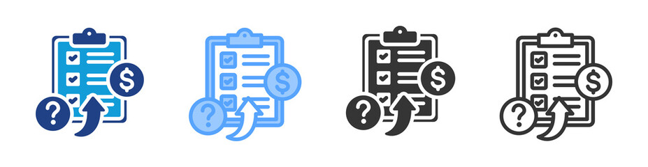 Follow Up icon set multiple style collection