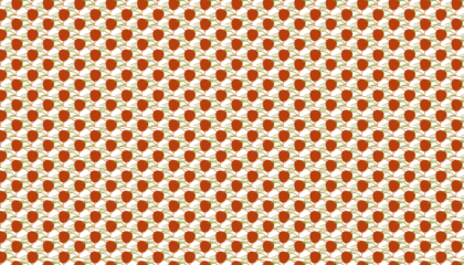 Simple seamless pattern featuring cute cartoon orange carrots with green tops arranged