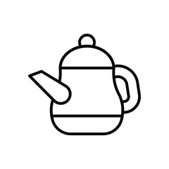 Coffee Set icon vector stock illustration