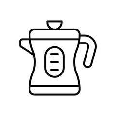 Kettle icon vector stock illustration
