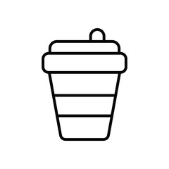 Coffee To Go icon vector stock illustration