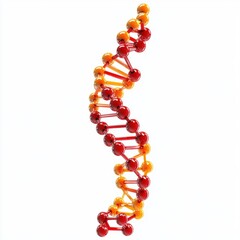 Dna double helix 3 d model genetic science medical research healthcare biotechnology