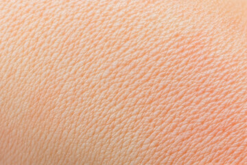 Close-up human skin texture