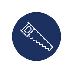 Obraz premium Woodworking icon vector stock illustration
