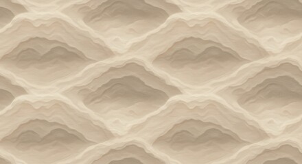 Fototapeta premium Seamless sand dune pattern forming a textured background image