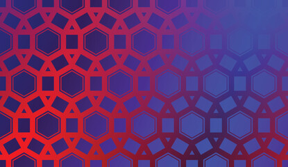 Blurred Background. Futuristic Template. Original Interior Background In Triangles Style. Curved Line. Vector Illustration. For Modern Interior Design, Fashion Print