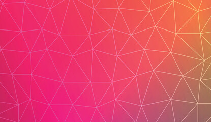 Triangular style. Modern pattern for a brand book. Vector illustration. Creative gradient color.