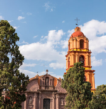 Catholic church. San Miguel de Allende, Mexico.