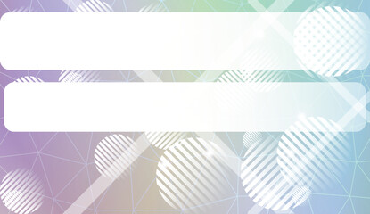 Fototapeta premium Modern geometrical abstract background with triangles, line, circle, space for text elements Template for wallpaper, interior design, decoration, scrapbooking page. Vector illustration.