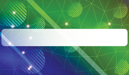 Decorative pattern with triangles, line, circle, space for text style. For textures or wallpaper. Vector illustration. Creative gradient color.