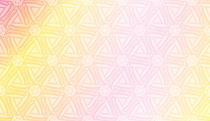 Vector template with Modern geometrical abstract pattern. Gradient color