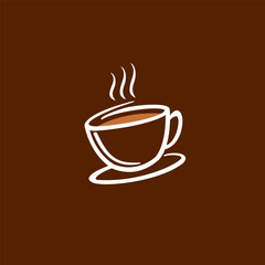 Coffe Logo, coffe illustration logo vector