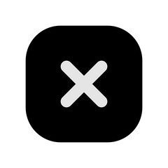 Obraz premium multiplied math glyph icon