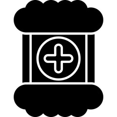 Obraz premium Cotton Wool Icon