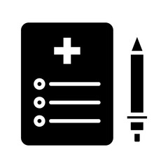 Obraz premium health book icon