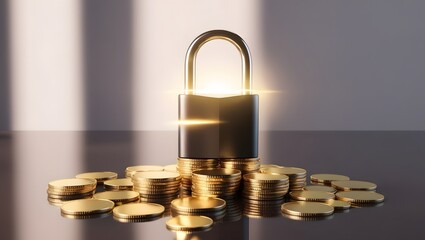 Wealth Protection and Investment Security Concept