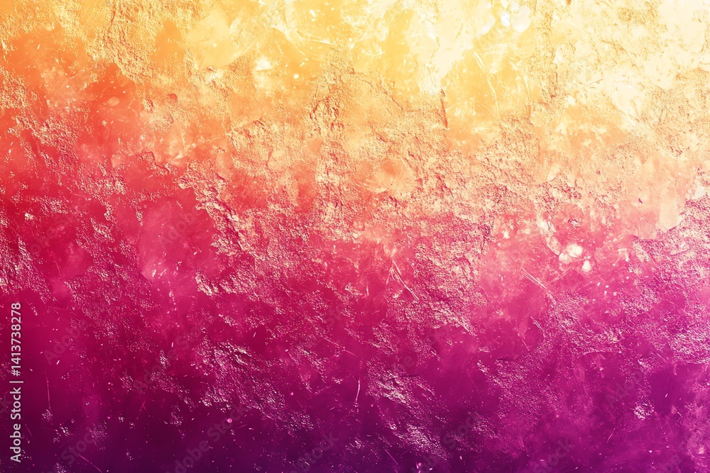 Aufkleber warm pink and orange gradient creates a textured background perfect for website banners or artistic 