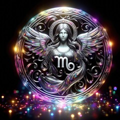 Fototapeta premium Virgo The Virgin zodiac