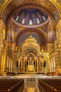 The Cathedral Basilica of St. Louis, Missouri.