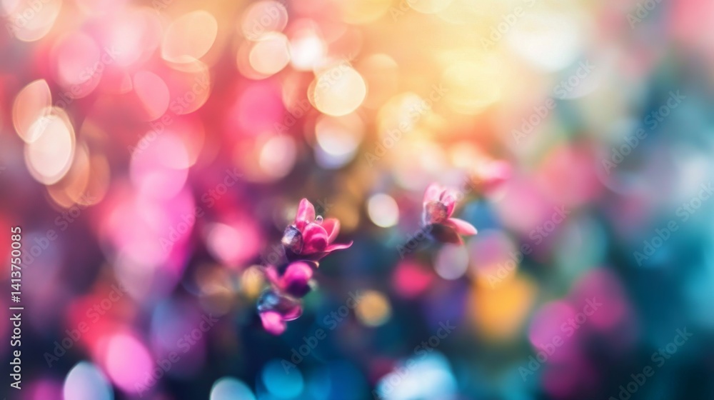 Poster soft color blurred gradient background featuring bright and vibrant hues seamlessly blending togethe