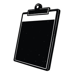 Isolated Clipboard on White Background