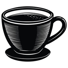 Isolated Coffee Cup on White Background