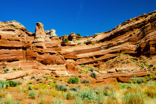 USA, Utah, White House Area of Paria Vermillion Cliffs Wilderness