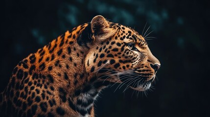 Fototapeta premium Leopard Portrait