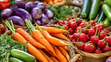 a vibrant display of freshly harvested vegetables showcasing nature's bounty and the essence of healthy eating in a visually appealing composition perfect for culinary inspiration