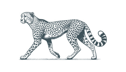 Cheetah vector
