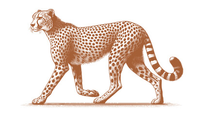 Cheetah vector