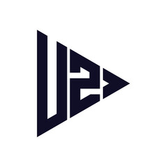 triangle letter logo design