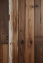 Fototapeta premium Photo Abstract wooden background with a layered, multi-dimensional effect.