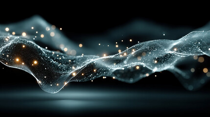 Futuristic digital interface with glowing AI hologram symbolizing the evolution of artificial intelligence technology virtual networks innovation data exchange and modern digital communication

